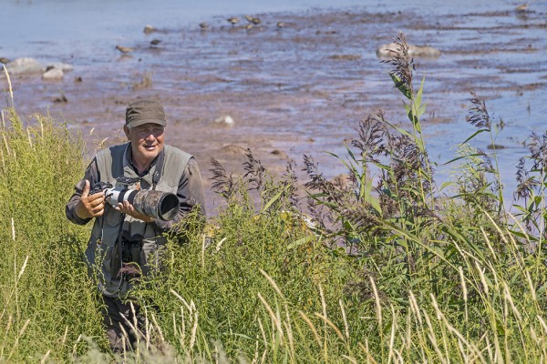 TAAS SYNTYI MUUTAMA KAHLAAJAKUVA ITÄRANNAN REHEVÄN KASVILLISUUDEN TAKAA PIILOSTA (Kuva: Outi Sarjakoski)