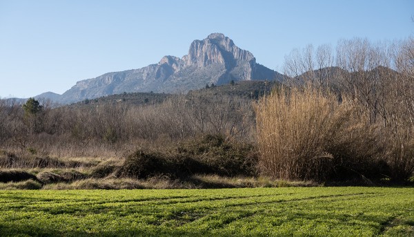 ALICANTEN JA VALENCIAN VÄLILLÄ ON KORKEITAKIN VUORIA